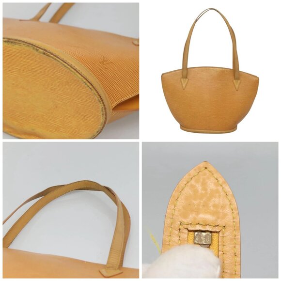 LOUIS VUITTON Epi Saint Jacques Shopping Shoulder Bag Yellow - Picture 10 of 14